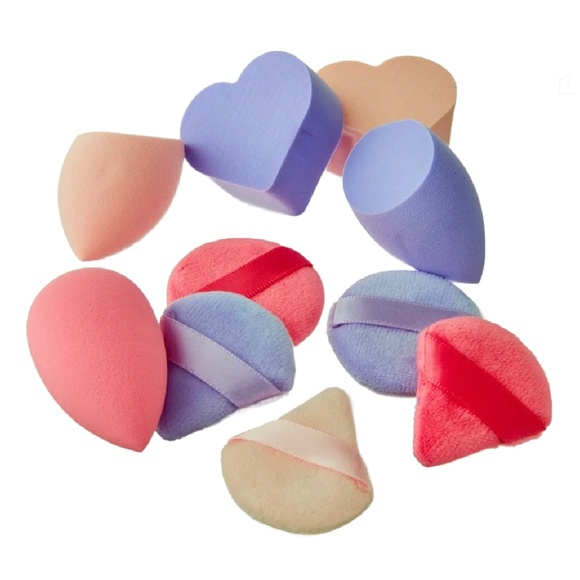 Bridgerton True Love 10pc Makeup Blending Sponges & Powder Puffs New Lot of 2 - Picture 4 of 8